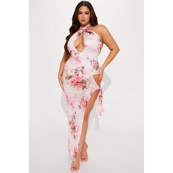 Fashion Nova Dresses & Skirts - FASHION Nova Plus size Floral Dress Size 2x